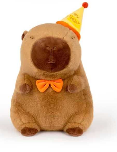 М'яка іграшка Капібарав з капелюхом. 25 см  Kapibala. Capybara.
