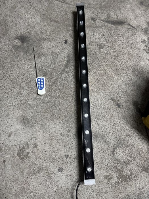 4 Barras de led IP65 RGB com comado