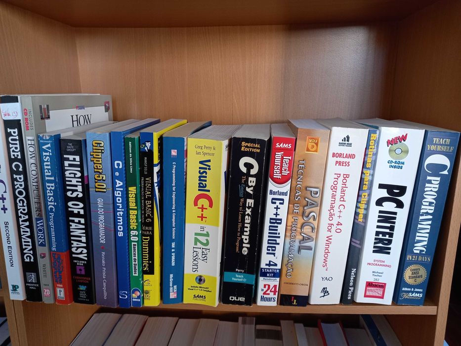 Livros Técnicos +Progr+ Eletrónica + Sistemas em Estado Novo a 10€
