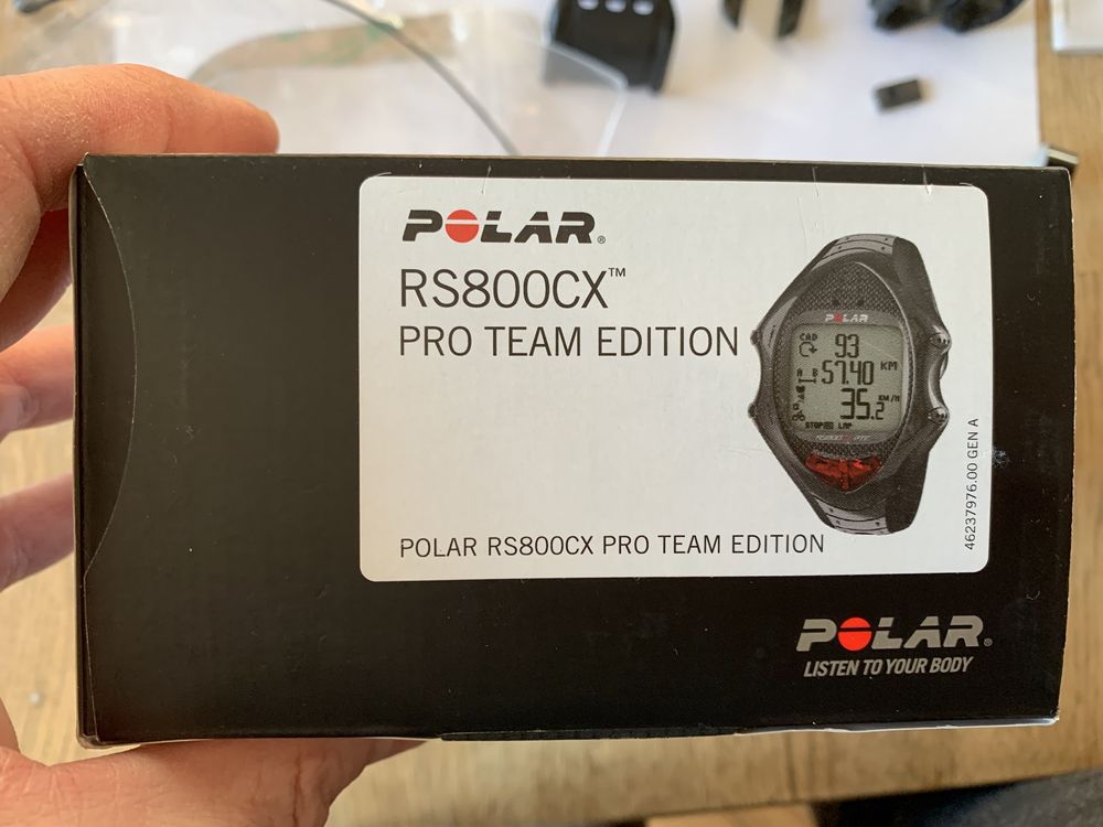 Zegarek sportowy Polar RS800CX Pro team edition + czujniki