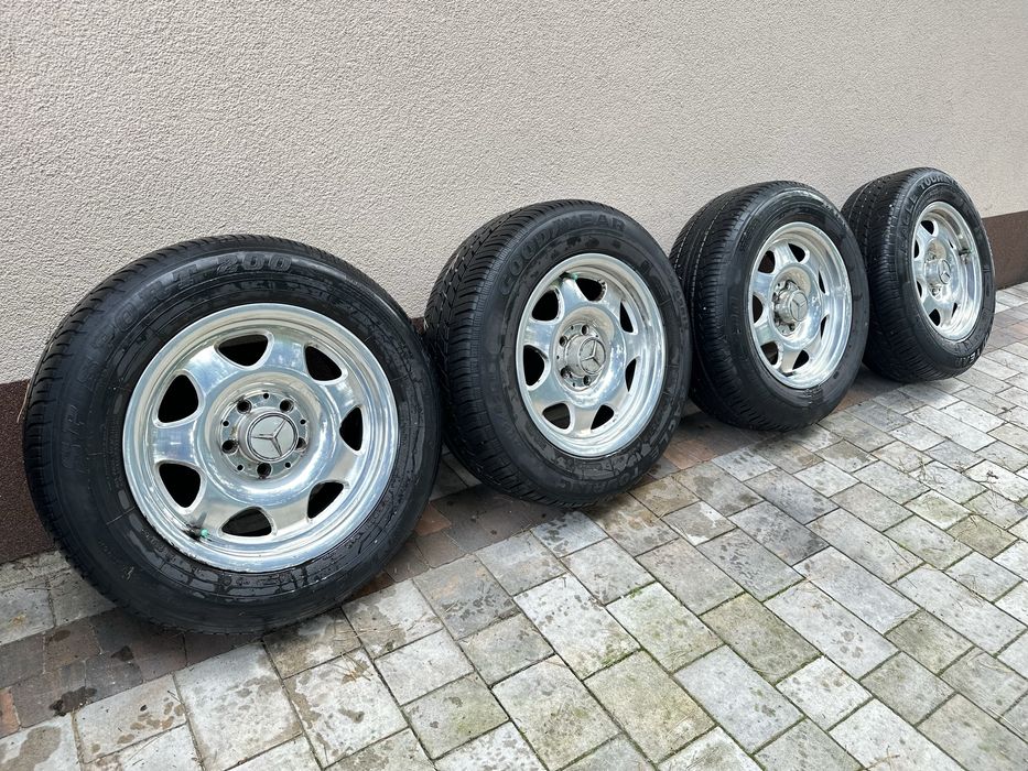 Alufelgi klasyczne mercedes 5x112 7J ET37, bardzo dobry stan, polecam!