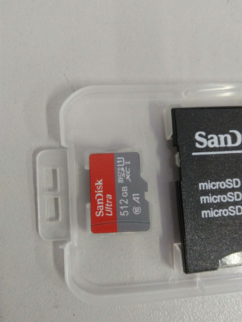 Karta pamięci MicroSD SanDisk 512 GB.