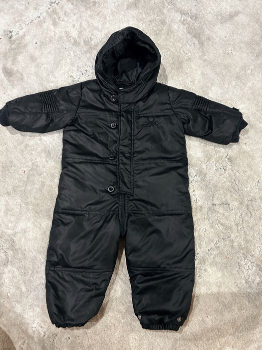 Зимовий комбінезон на флісі 68 розмір