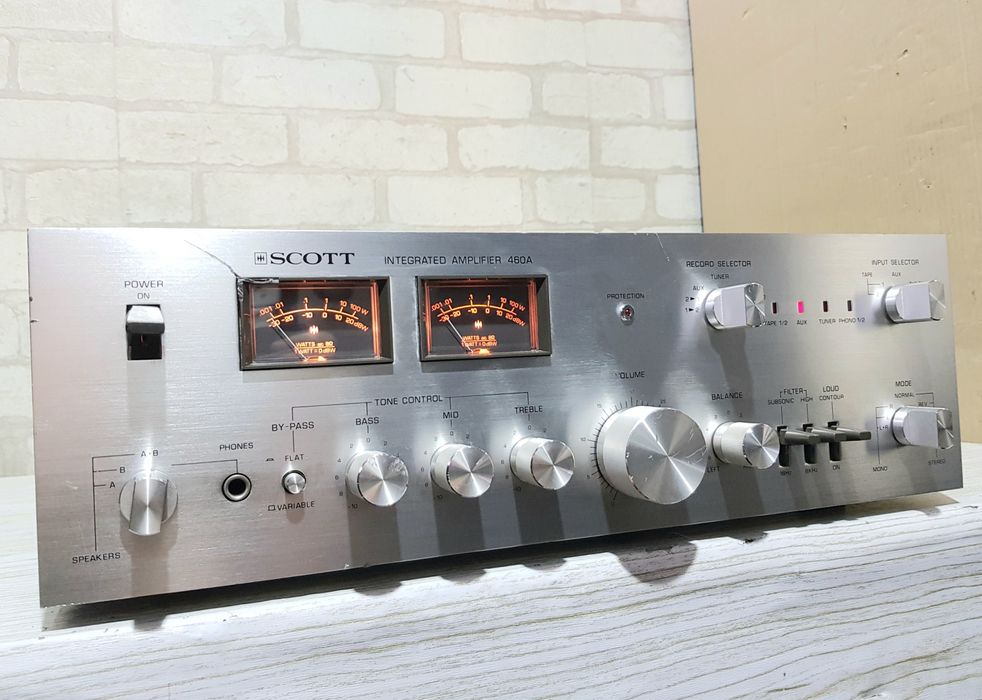 Стерео підсилювач/усилитель  Scott 460 2x70Вт б/у з Німеччини