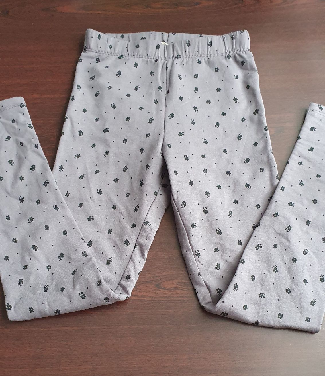 Nowe grubsze getry legginsy H&M 140