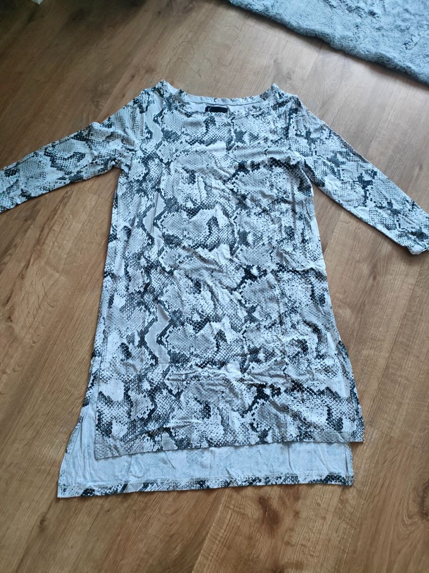 Sukienka tunika wężowa