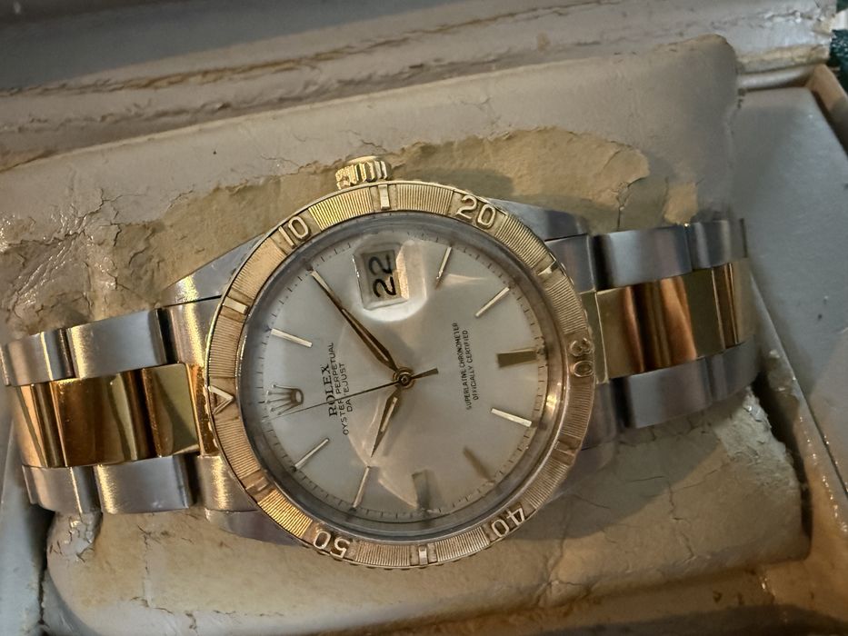 Rolex Turn O Graph 1625 Datejust stal zloto z pudelkiem