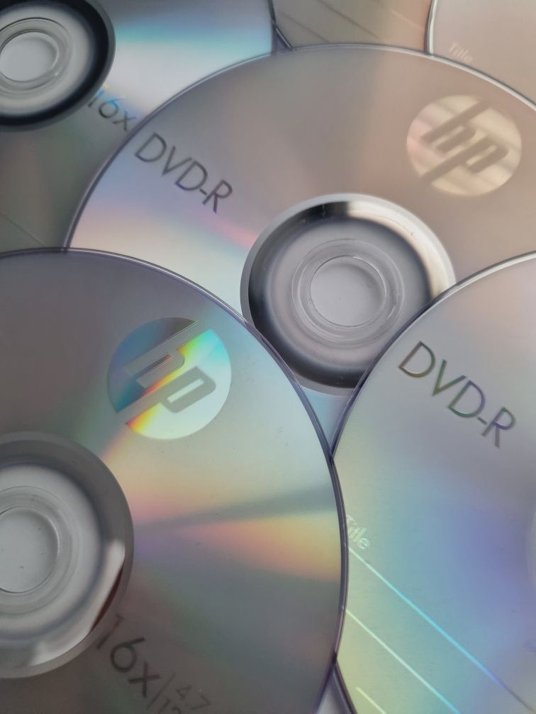 czyste płyty dvd HP  7 sztuk