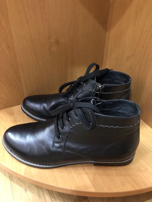 Броги жіночі шкіра, осінь, весна, туфлі, туфли осень, весна