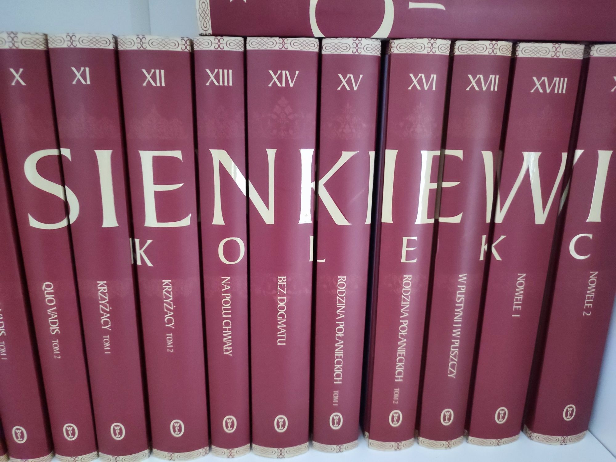 Kolekcja książek Henryk Sienkiewicz