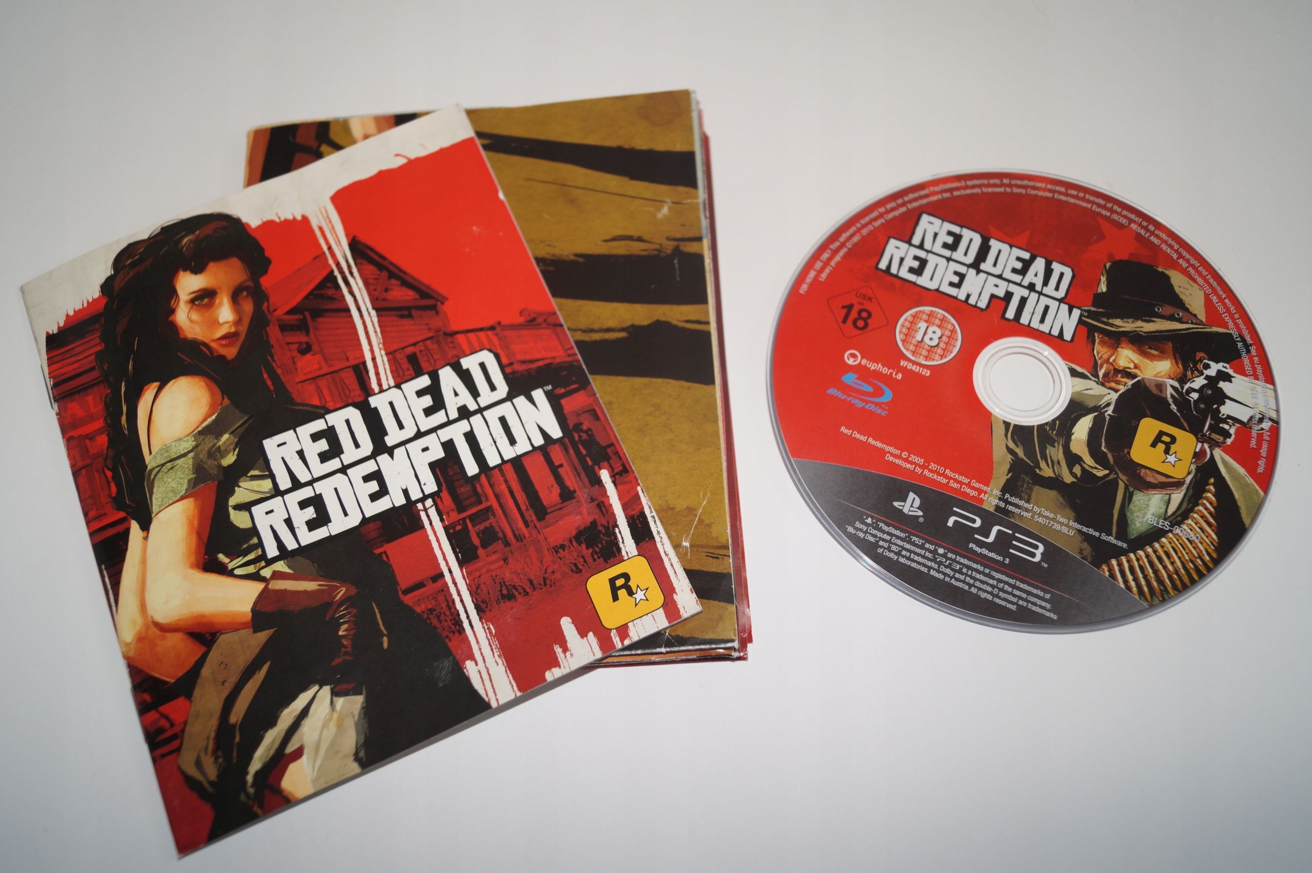 Red Dead Redemption + Mapa Ps3