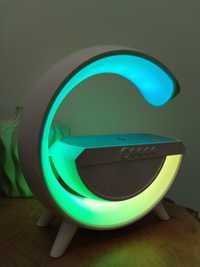 Candeeiro Luz RGB - Rádio - Bluetooth - Carregamento