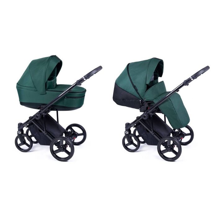 Wózek coletto fado butelkowa zieleń 2w1 3w1