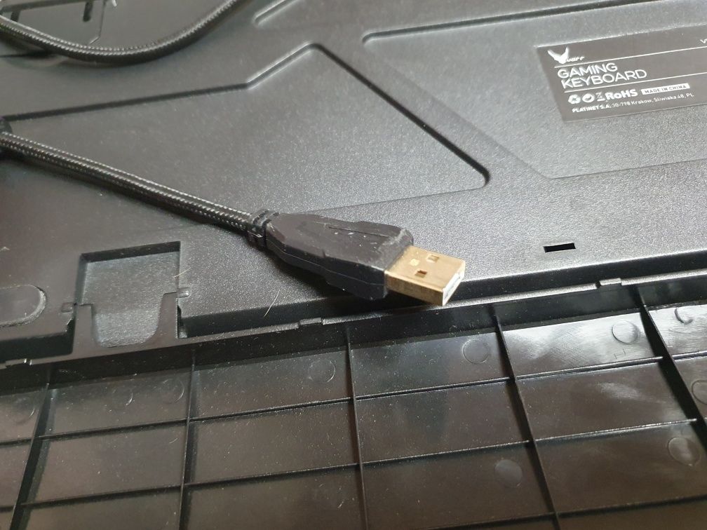 Klawiatura Mechaniczna VARR VMK3BK11 podświetlenie RGB USB