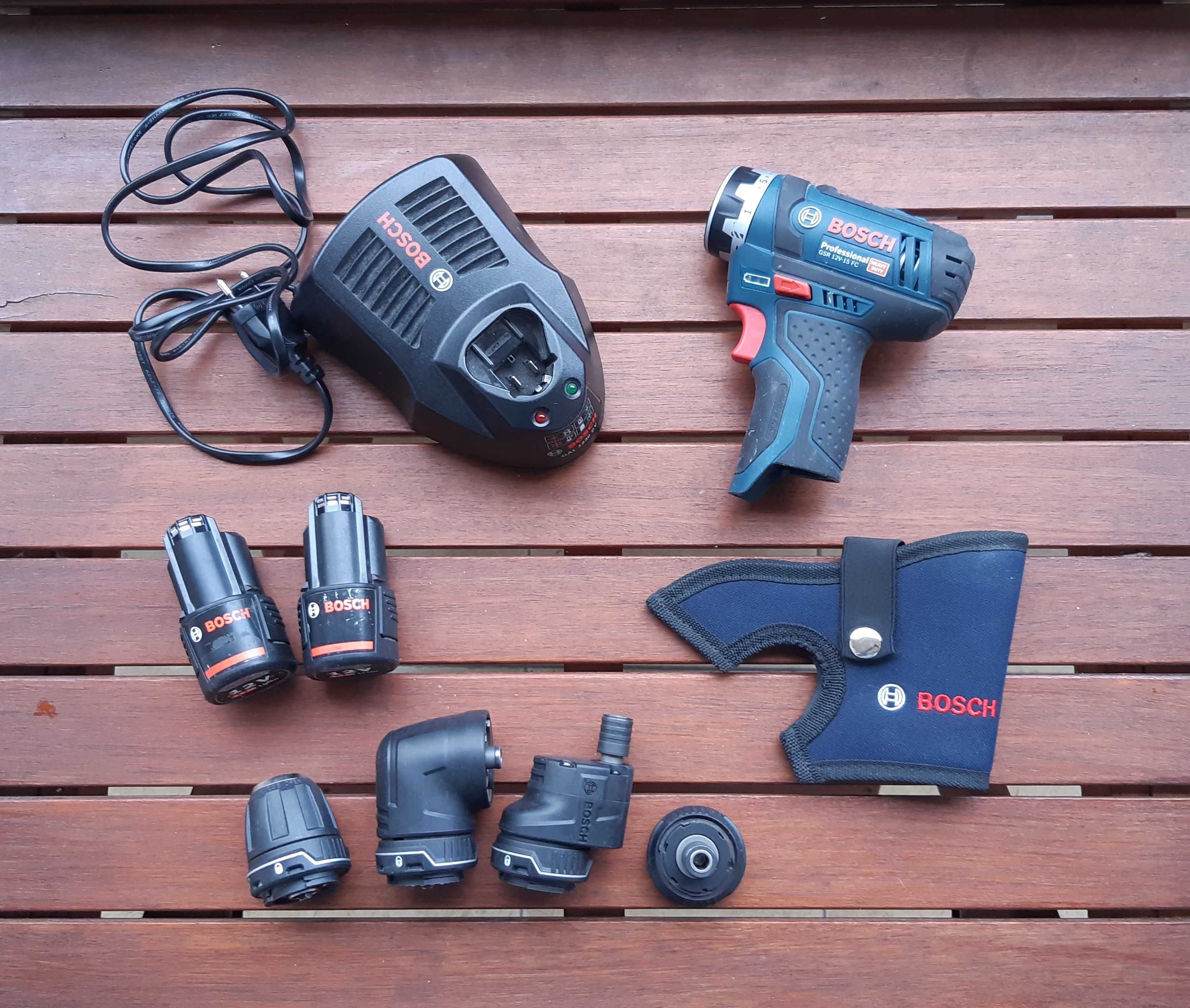 Wiertarko-wkrętarka akumulatorowa Bosch GSR 12V-15 FC Professional