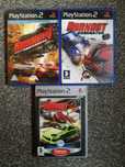 Burnout Revenge PS2 + Burnout Dominator PS2 (zestaw 3 gry na PS2)
