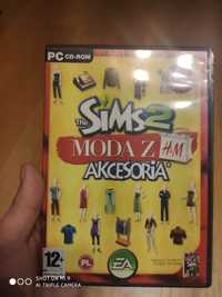 The Sims 2 moda z H&M akcesoria gra na komputer PC