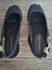 Buty damskie sandaly Tommy Hilfiger 38 na platformie stan idealny!