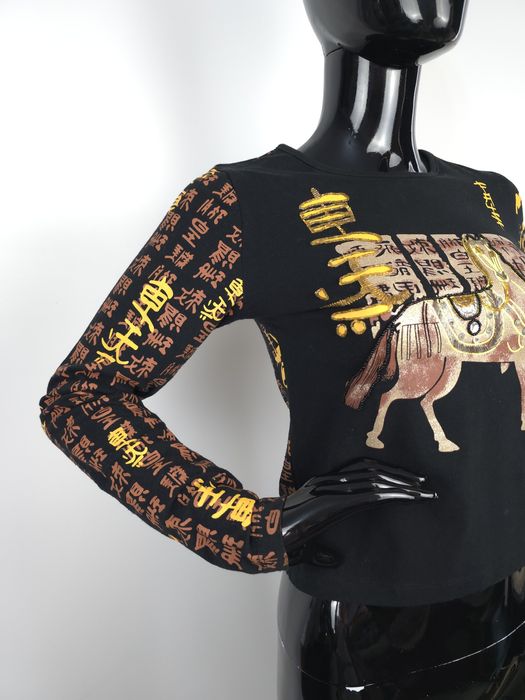 Dolce & Gabbana D&G sweter z nadrukiem