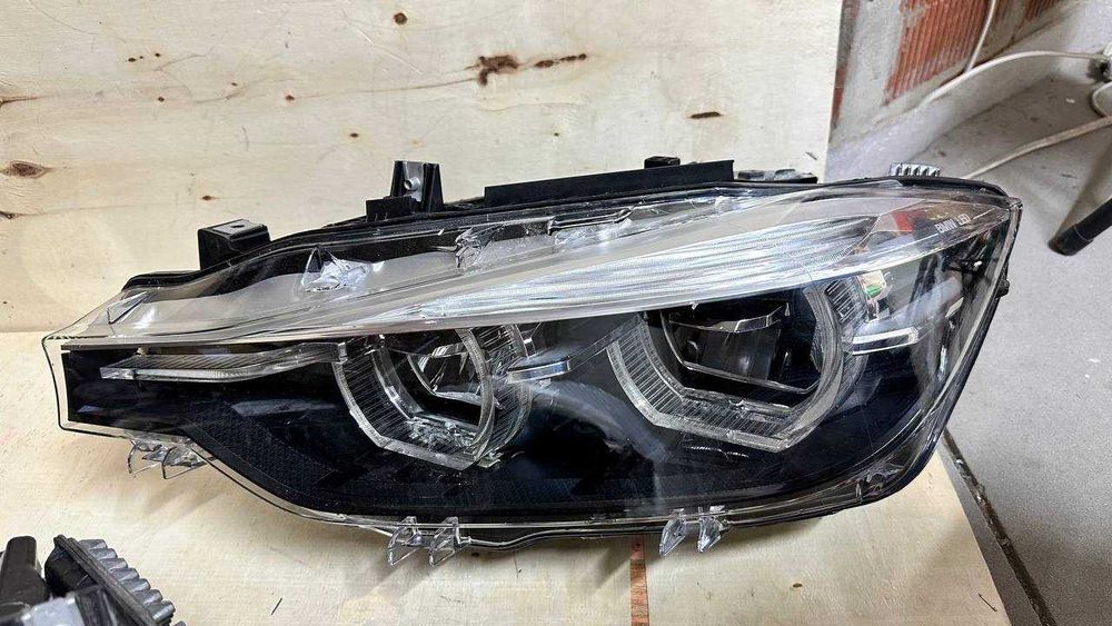 Фары Чорні Фары Фара BMW 3 F30 31 34 35 80 LED БМВ 2012 - 2019