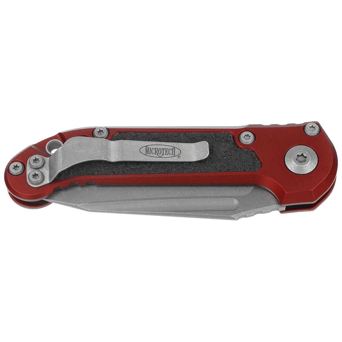 Nóż automatyczny Microtech LUDT T/E Gen III Merlot Aluminium/3M