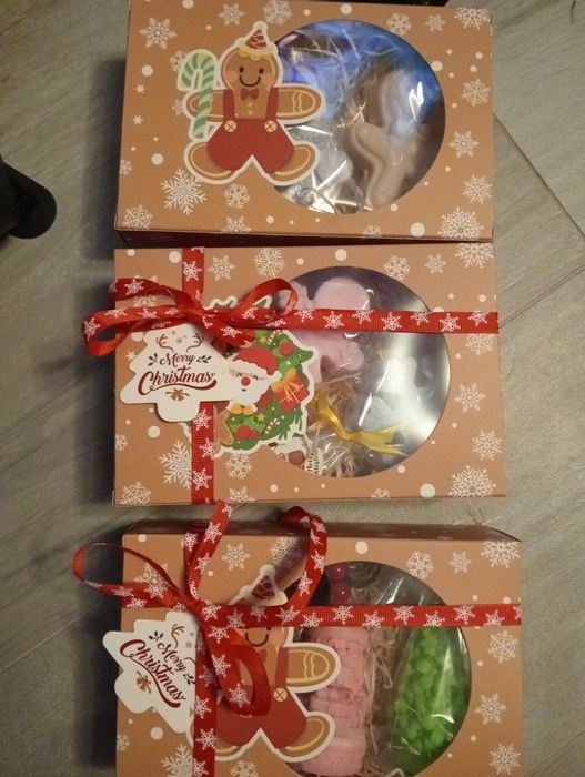 Zestaw świąteczny mydelka