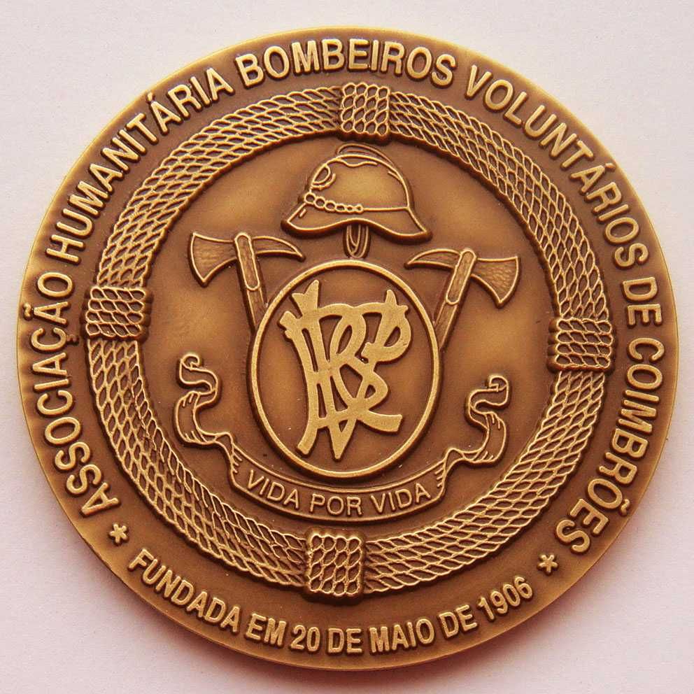 Medalha de Bronze Centenário dos Bombeiros Voluntários de Coimbrões