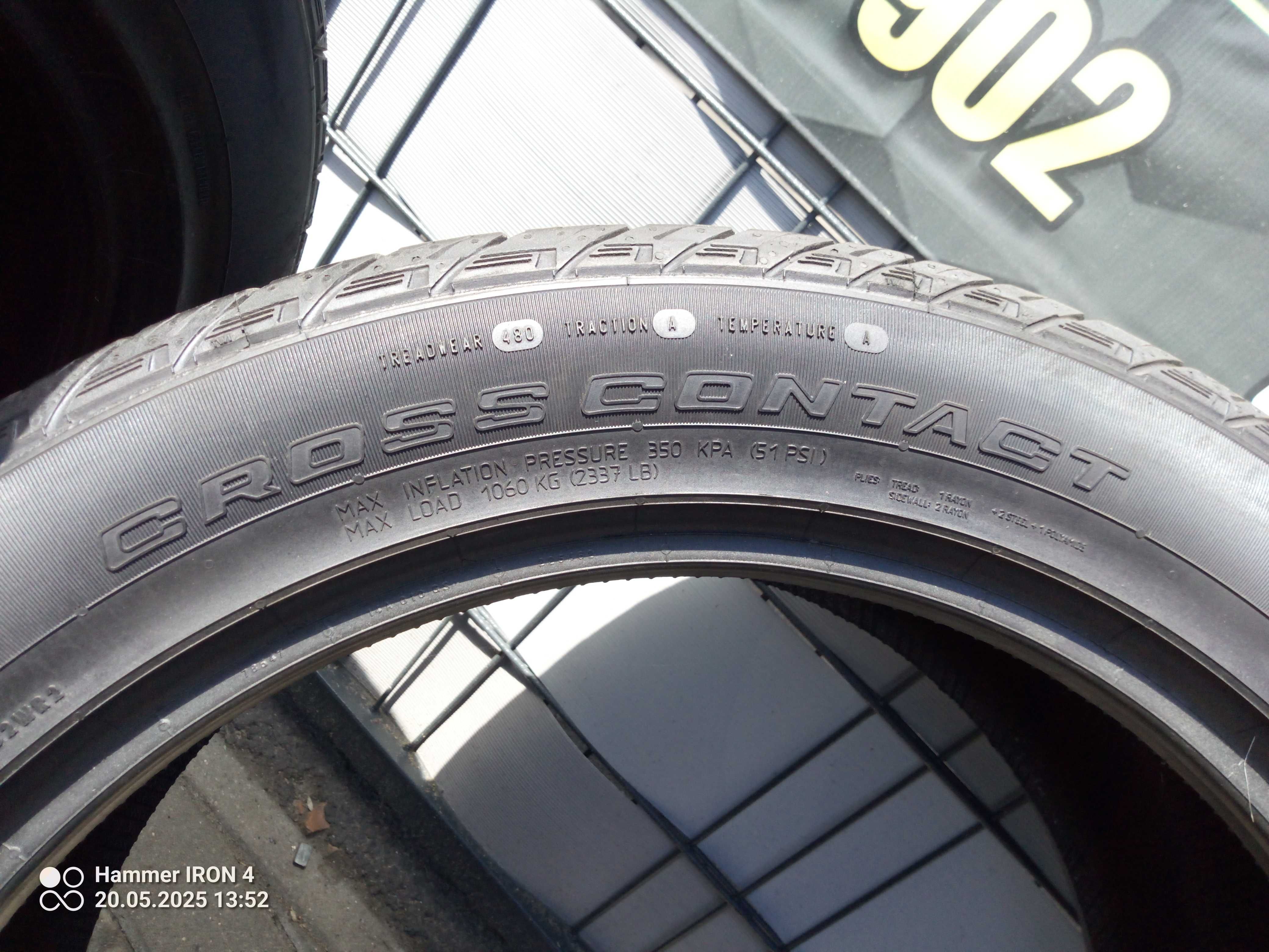 Opony 275/45r21 Continental