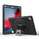Etui do iPad Air 2/Air/Pro 9.7" Pancerne z Obrotową Podstawką Czarne