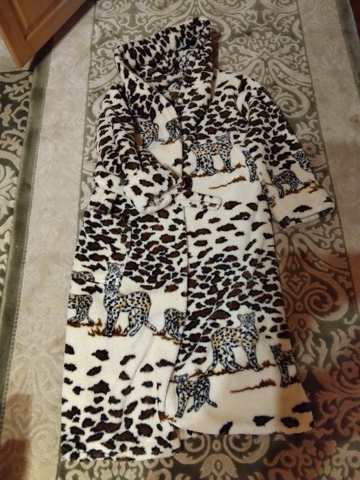 Халат махровий з капюшоном