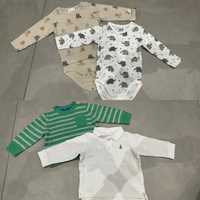 Paczka ubranek zestaw ubrań dla niemowlaka rozmiar 68-74