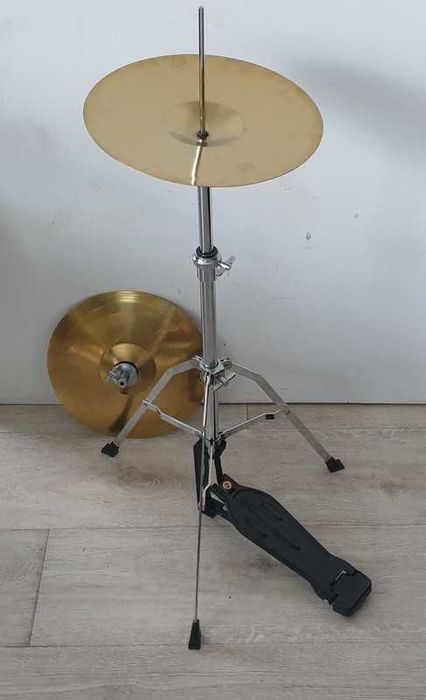 Statyw hihat junior z talerzami