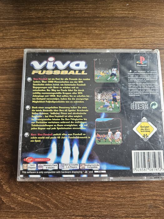Viva football playstation 1 psx ps1
