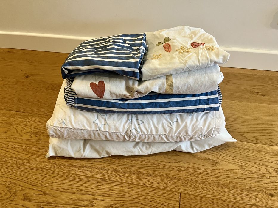 Ikea kołdra poduszka pościel x 2 - zestaw do spania niemowlęca dziecko