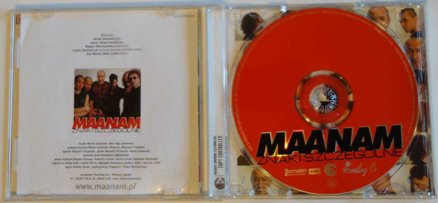 CD Maanam - Znaki szczególne