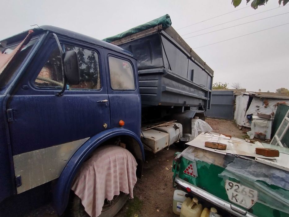 МАЗ 503 с прицепом