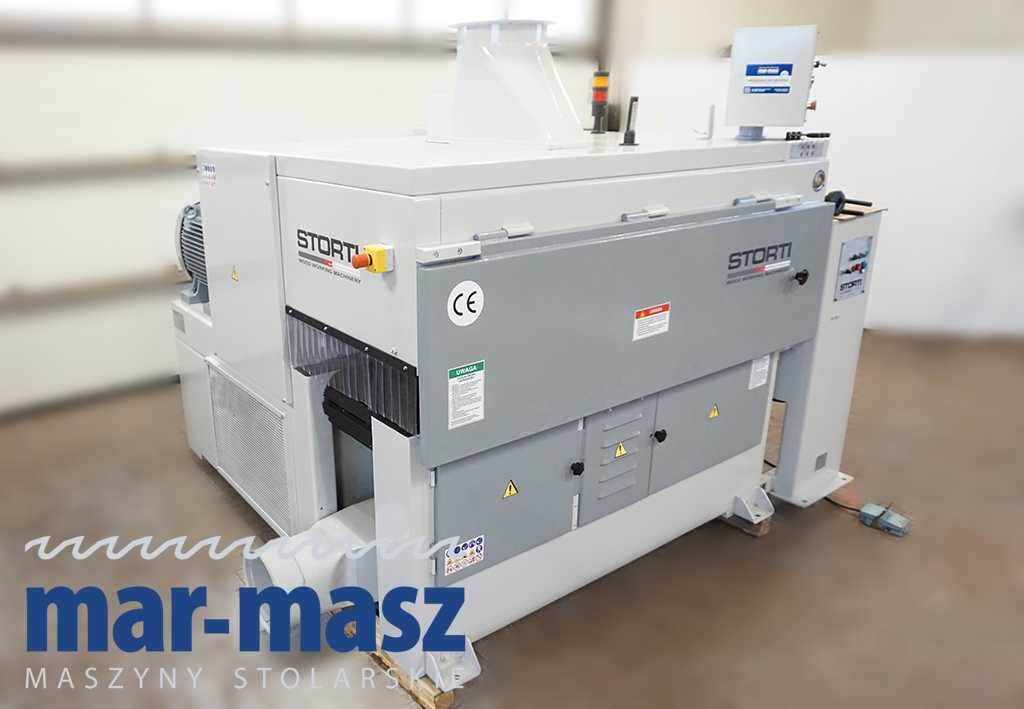 Wielopiła gąsienicowa dwuwałowa STORTI MULTIBI 18/C2X55KW 400/180