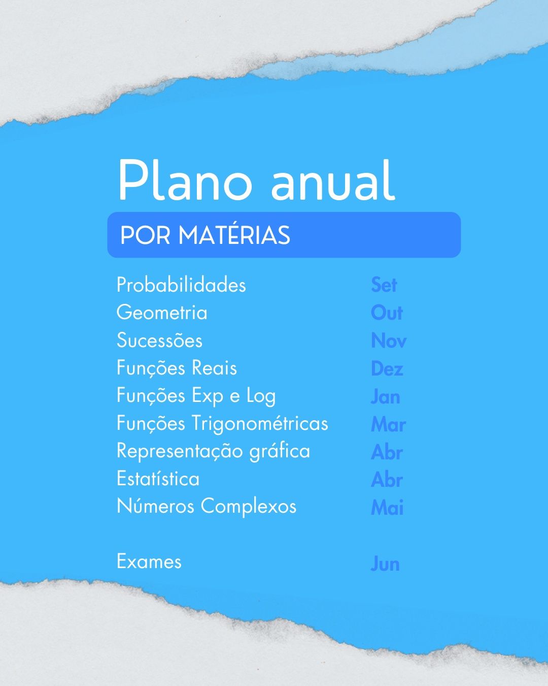 Matemática A ou MACS 2025/2026 - Preparação para o Exame Nacional