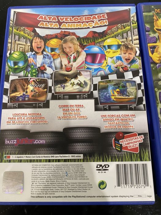 Jogos PS2 Buzz fantasticos para toda a familia
