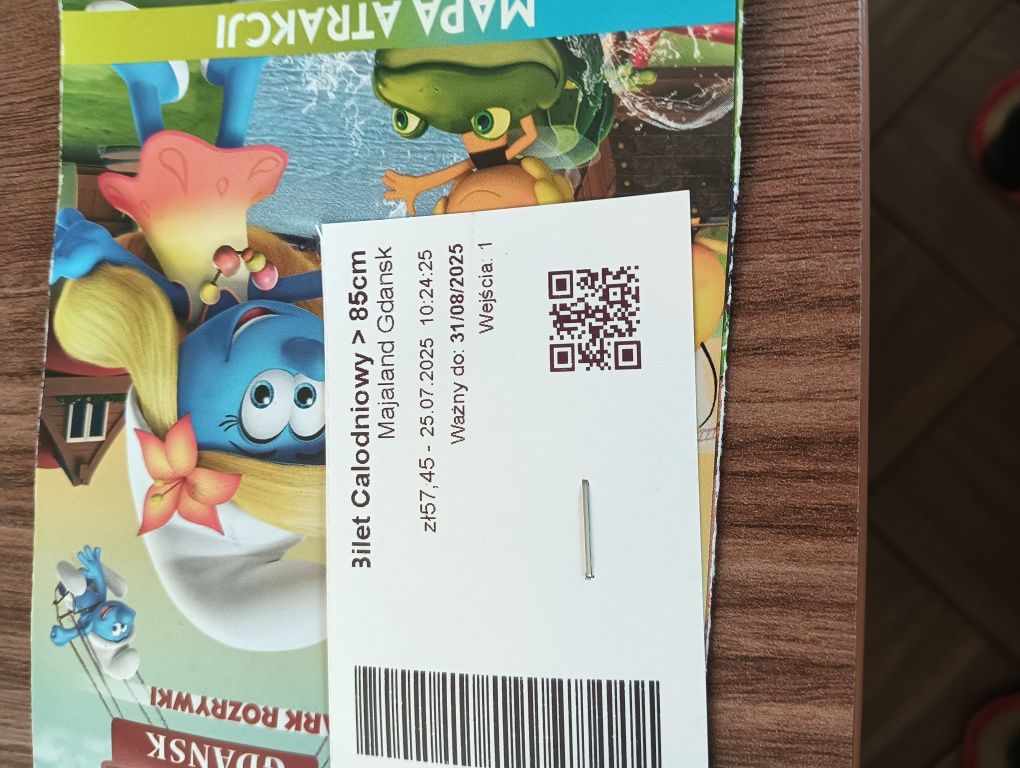 Bilet do Majaland Gdańsk ważny do 31.08.2025