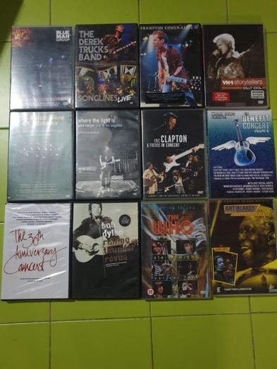 Dvd s jazz e rock