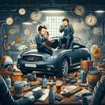 Прошивка АКПП, ЭБУ INFINITI Диагностика FX35, FX37, FX50, G25, G35...