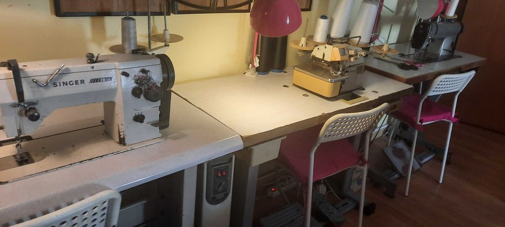 Máquinas costura industriais
