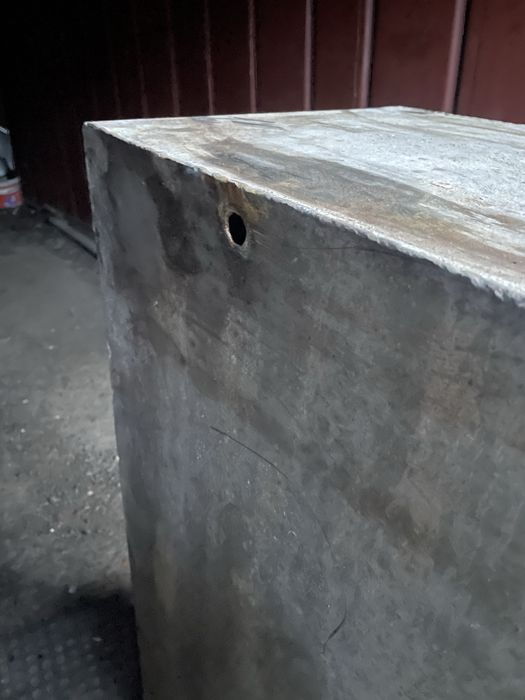 Бак з нержавійки 210 л (100х60х35 см)