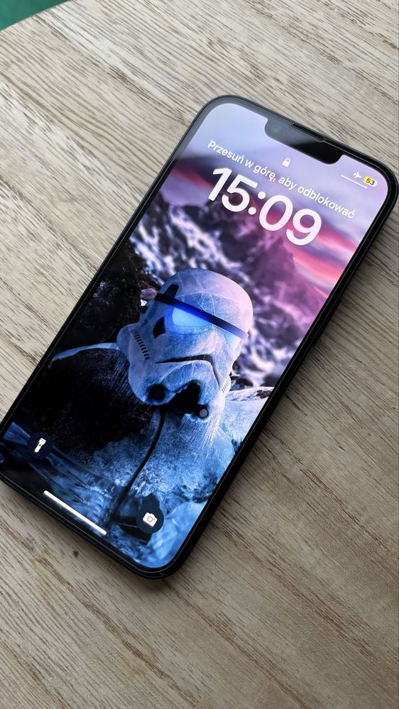 iPhone Apple 14 czarny 6.1" 256 GB bardzo dobry stan pudełko GWARANCJA