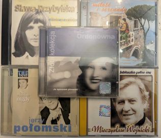 Przybylska, Ordonówna, Wojnicki, Połomski, Różni wykonawcy - 5 CD