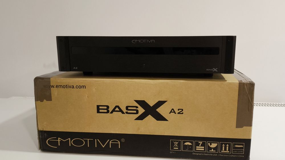 Emotiva BasX A2 końcówka mocy - 2 x 160W / 8Ohm