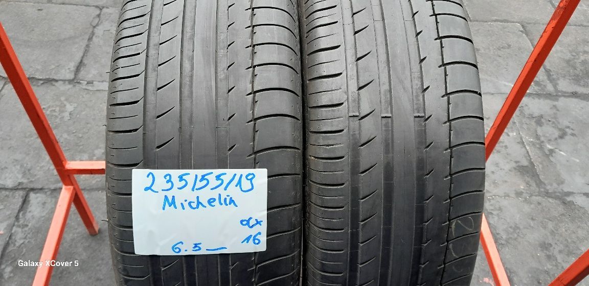 Opony Letnie 235÷55÷19÷.MICHELIN.6,5 mm.Cena 130 zł szt.Montaż.Wysyłka