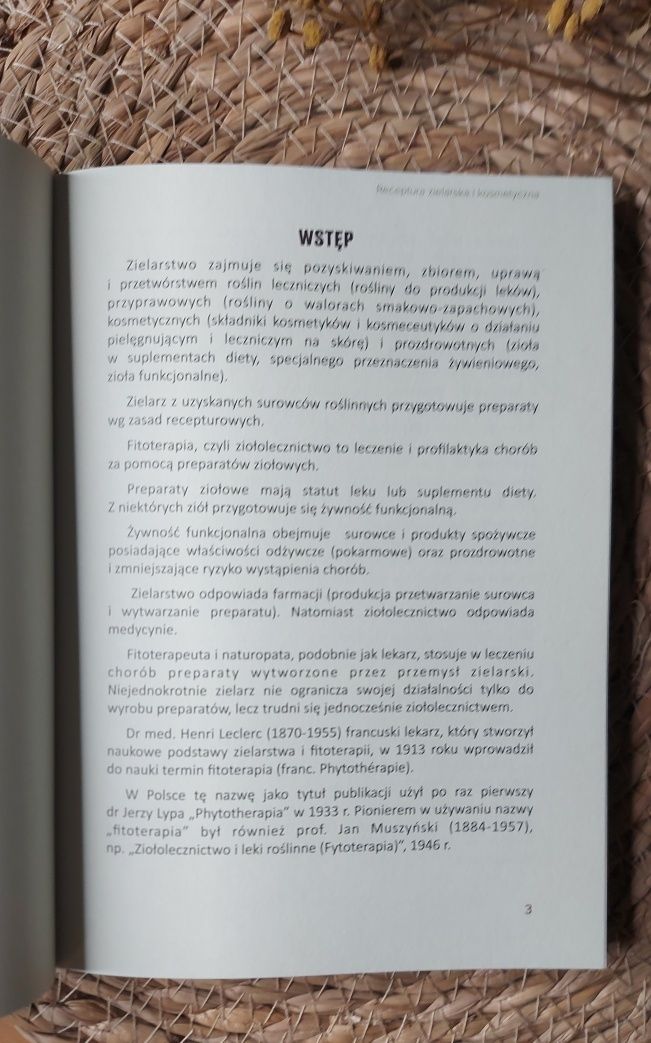 Henryk Różański Podstawy receptury zielarskiej