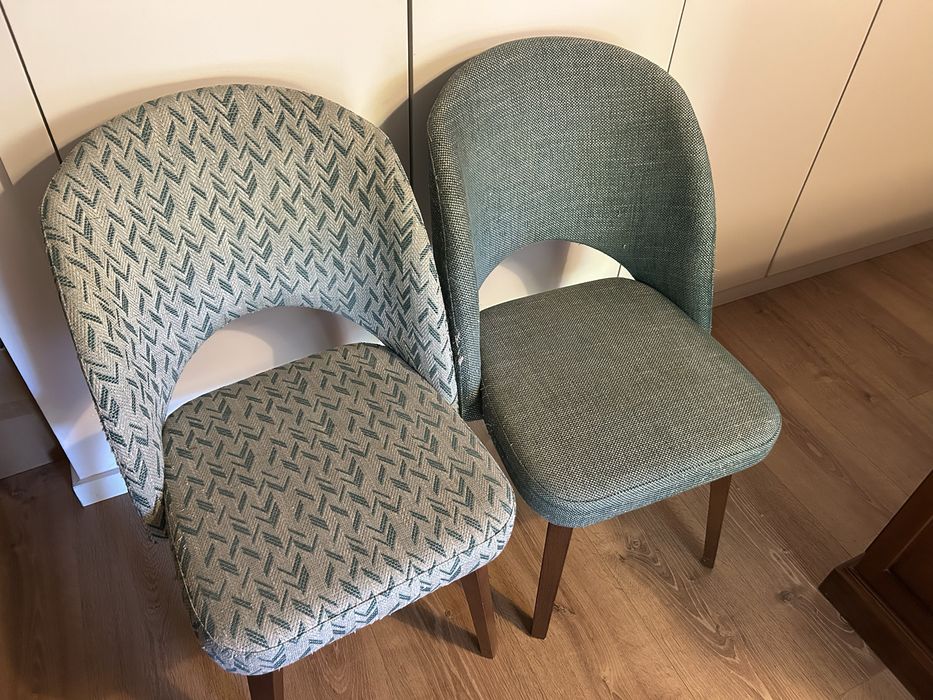 Cadeiras atuais para jantar ou sala de estar